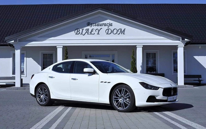 Maserati Ghibli cena 129000 przebieg: 100000, rok produkcji 2014 z Lipno małe 46